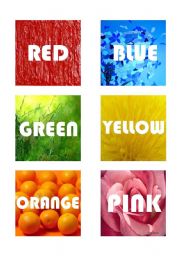 English Worksheet: Colours