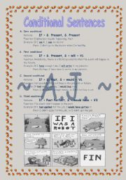 English Worksheet: Conditional Sentences