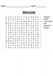 English Worksheet: friends