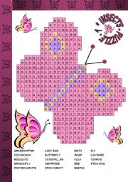 INSECTS PUZZLE - 1