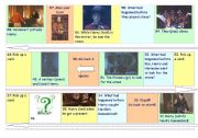 English Worksheet: board game Harry Potter and the philosophers stone part2 (out of5)