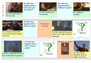 English Worksheet: board game Harry Potter and the philosophers stone part3 (out of5)