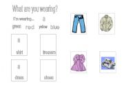 English Worksheet: Clothes