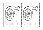 English Worksheet: Parts of the face