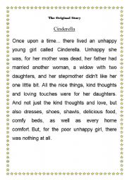 Mad libs / Cindrella