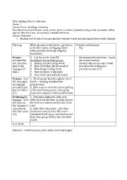 English worksheets: Vocabulary lesson on making school a safe zone