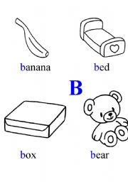 English Worksheet: The letter 