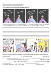 English Worksheet: Integration unit for intermediate level teens (based on comic strips)
