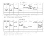 English Worksheet: Information Gap(reading activity for SBS book1 chapter10)