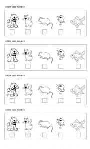 English Worksheet: pets