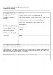 English worksheet: Describing appearances