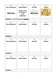 English Worksheet: KISS Form