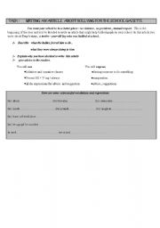 English worksheet: bullying- part 1