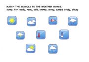 English worksheet: Seasons and weather