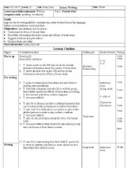 English Worksheet: Causes and effects: writing a formal letter