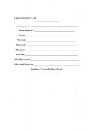 English Worksheet: Name Poem