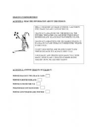 English worksheet: Read about Winnie