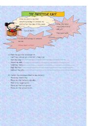 English Worksheet: the possessive case