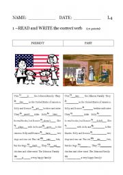 English Worksheet: CHILDRENS LEVEL 4 TEST