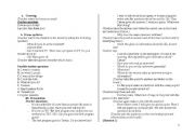 English Worksheet: writing an interview
