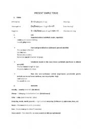 English Worksheet: Present Simple  Tense