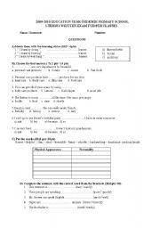 English worksheet: worksheet