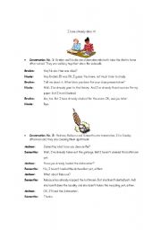 English Worksheet: language presentation dialogues