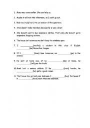 English Worksheet: if clauses