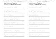 English Worksheet: Relative Clauses While and Without