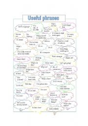 English Worksheet: useful phrases 2