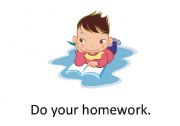 English Worksheet: Class rules / Classroom rules Set of 10 cute posters (Part 2 of 2)