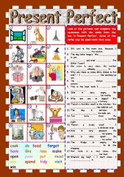 English Worksheet: Present Perfect