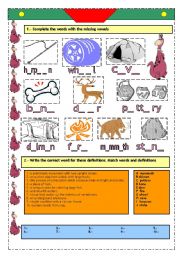 English Worksheet: PREHISTORY: ACTIVITIES WITH KEYS. 2 PAGES!!!