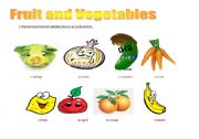 English worksheet: Fruit and Vegetables