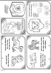 Let´s Learn About Lions  [ Beginners / Minibook ]
