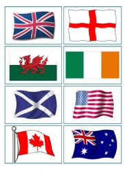 Flags, countries and nationalities