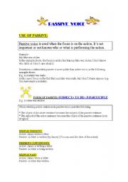 English Worksheet: Passive Voice