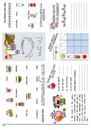 English Worksheet: Likes and Dislikes Mini Book