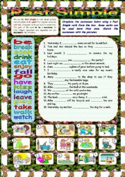 English Worksheet: Past Simple