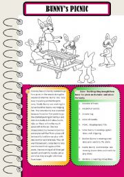 English Worksheet: Reading & Comprehension