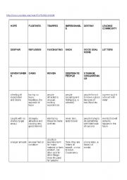 English worksheet: Casablanca Movie Trailer Activity