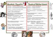 English Worksheet: Theatre of Ancient Greece