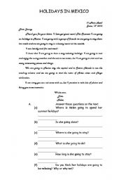 English Worksheet: Future