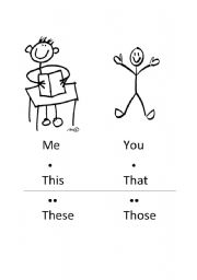 English Worksheet: This vs. That