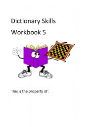 English Worksheet: Dictionary Skills workbook - Senior Primary