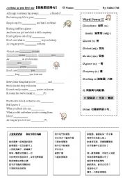 English Worksheet: indirective voice
