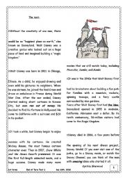 English Worksheet: End of Term Test, reading comprehension, language and writing.