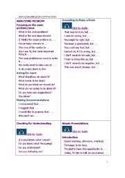 English Worksheet: English Speaking Situation