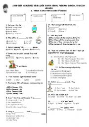 exercise sheet