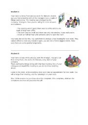 English worksheet: To complain and to recieve a complaint